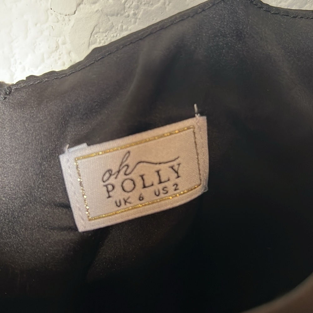 Oh Polly Cut Out Bodysuit Black Size 2 - Picture 4 of 7